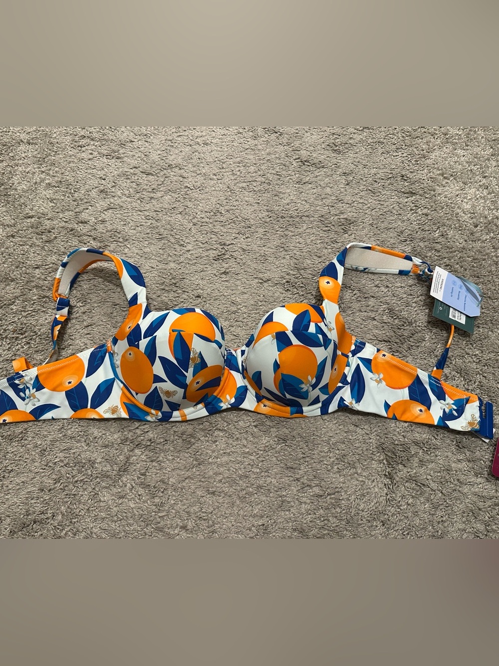 Panache Bette Bikini Top in Sicily